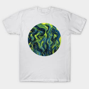 Bonfire night (circle) T-Shirt